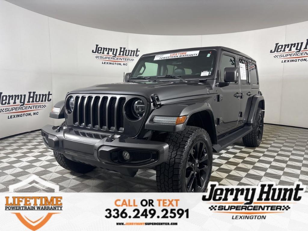 used 2021 Jeep Wrangler Unlimited car, priced at $37,566
