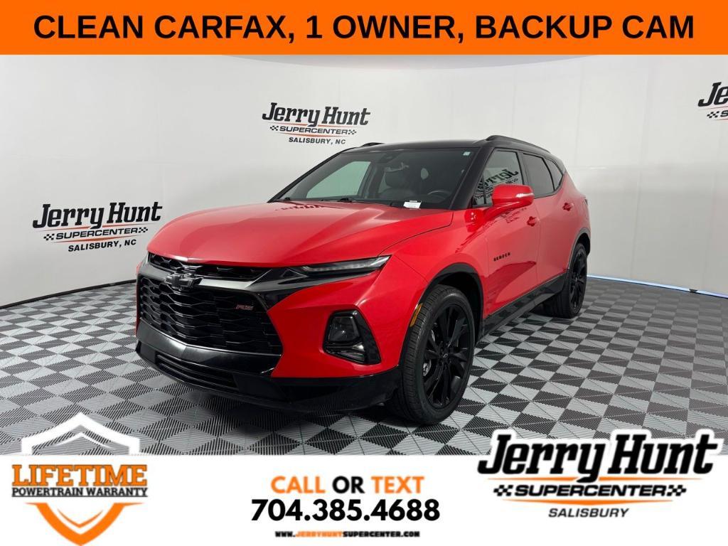 used 2022 Chevrolet Blazer car, priced at $31,100
