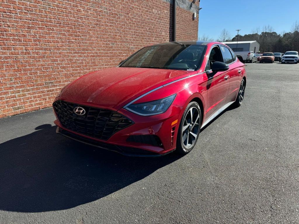 used 2021 Hyundai Sonata car, priced at $18,998