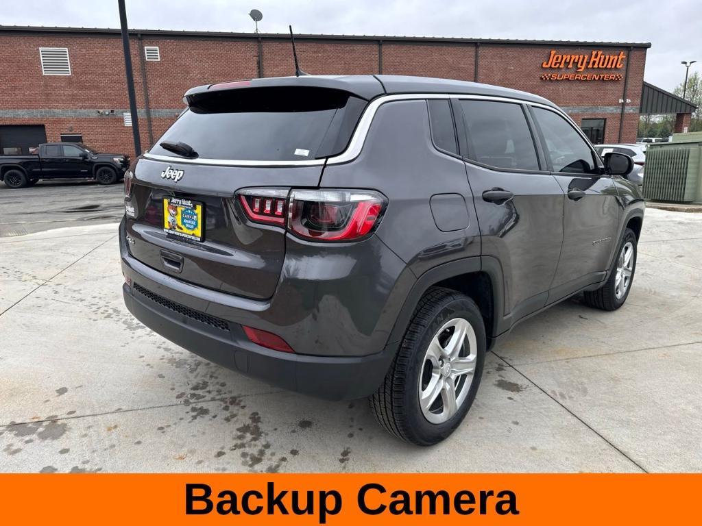 used 2024 Jeep Compass car, priced at $21,500