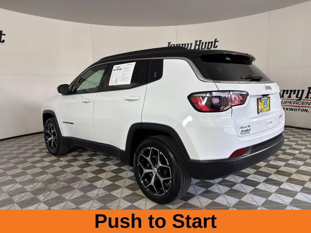 used 2024 Jeep Compass car, priced at $28,700