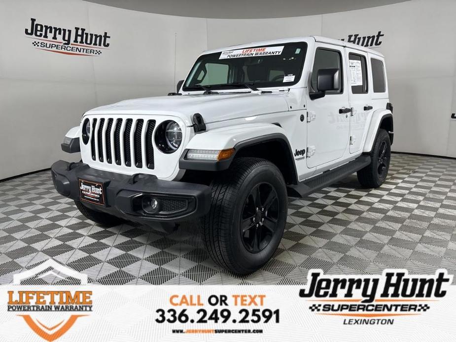 used 2020 Jeep Wrangler Unlimited car, priced at $31,600