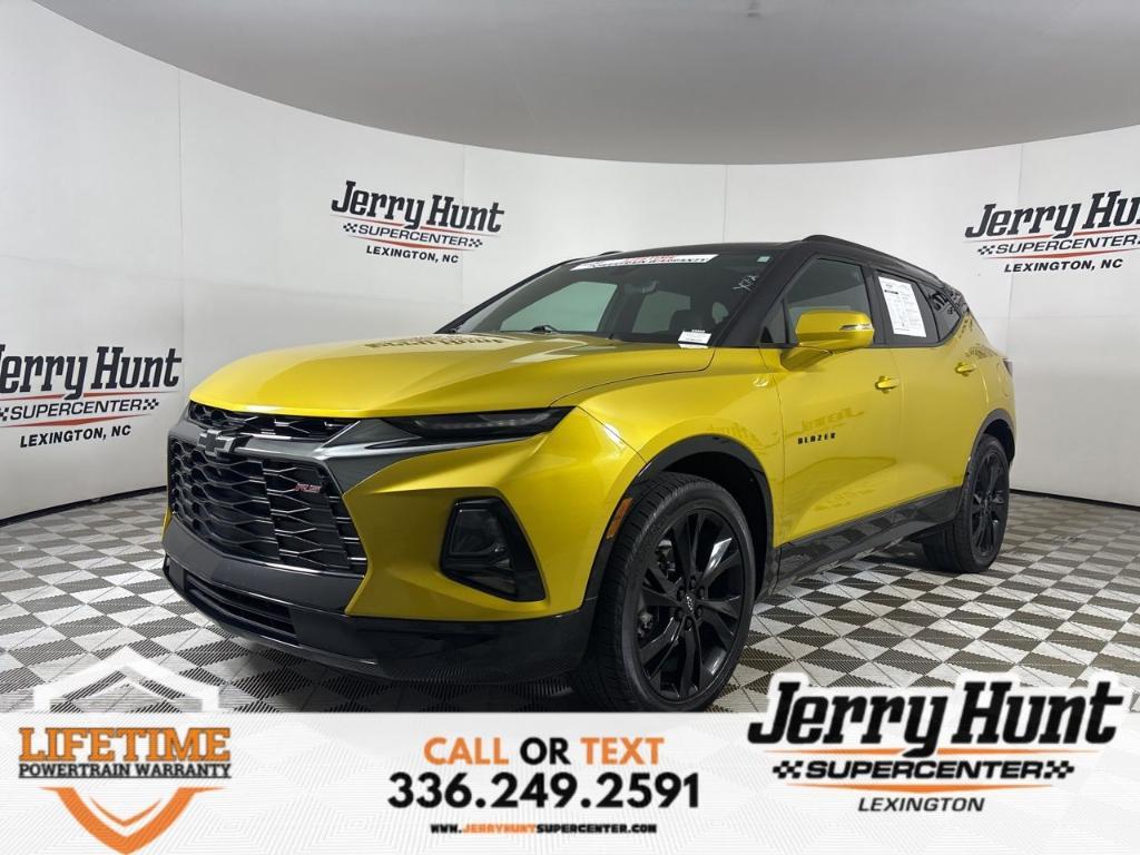 used 2022 Chevrolet Blazer car, priced at $33,700
