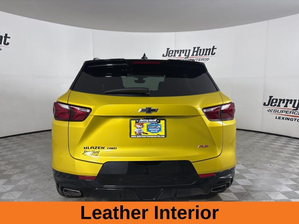 used 2022 Chevrolet Blazer car, priced at $33,700