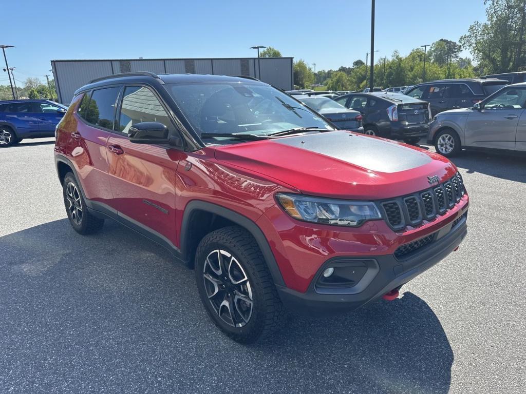 used 2024 Jeep Compass car, priced at $28,259