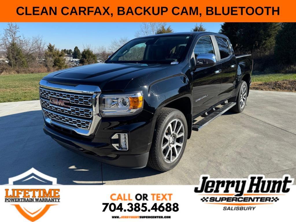 used 2021 GMC Canyon car, priced at $34,100