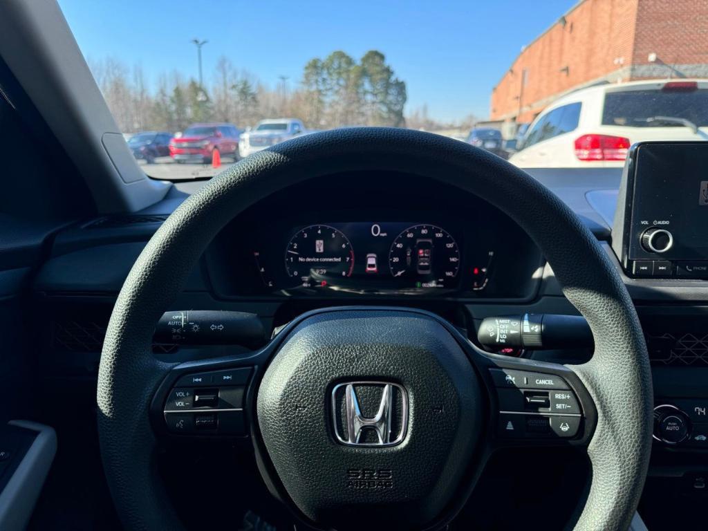used 2025 Honda Accord car, priced at $27,300