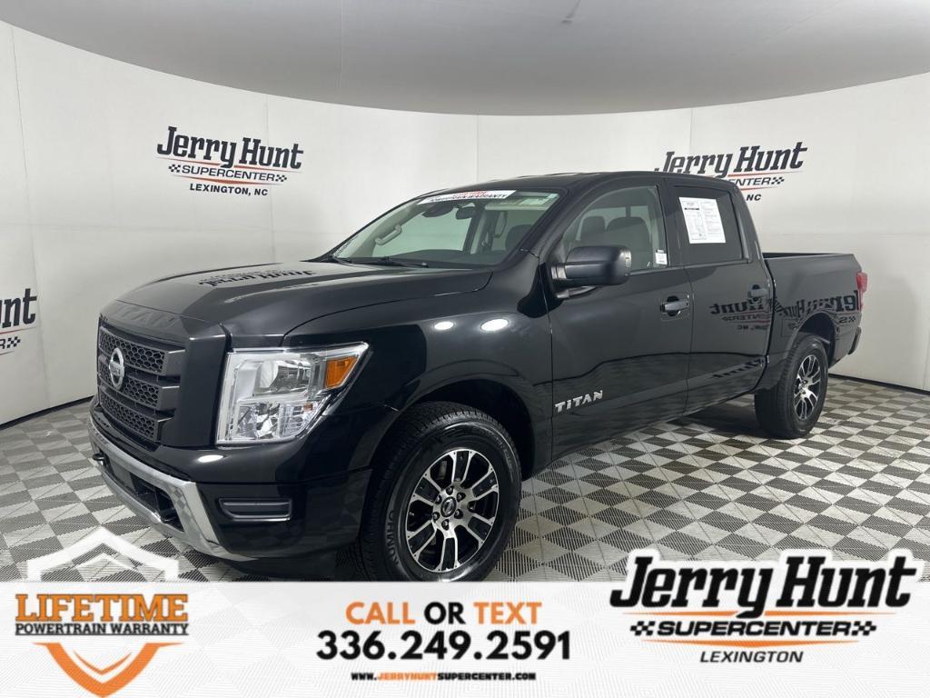 used 2022 Nissan Titan car, priced at $29,199