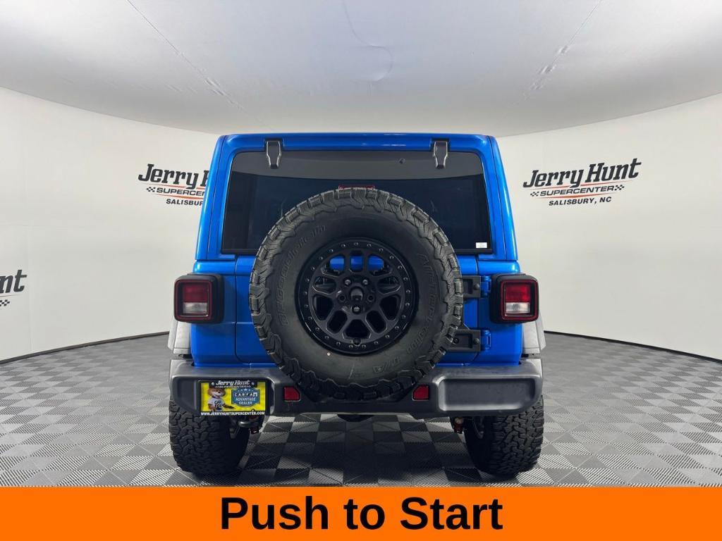 used 2022 Jeep Wrangler Unlimited car, priced at $34,600