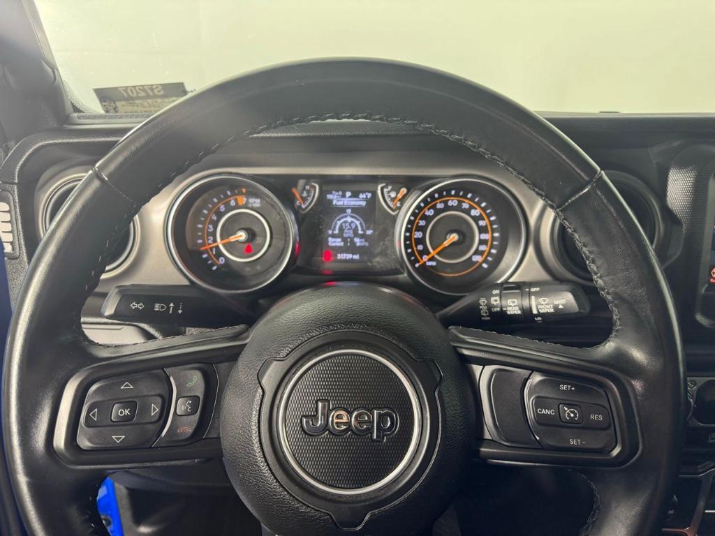 used 2022 Jeep Wrangler Unlimited car, priced at $34,600