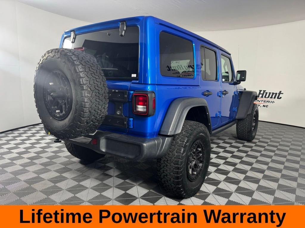 used 2022 Jeep Wrangler Unlimited car, priced at $34,600