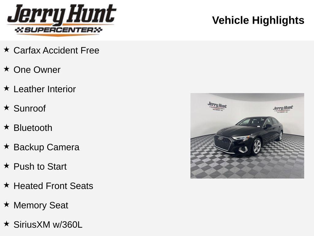 used 2024 Audi A3 car, priced at $23,500