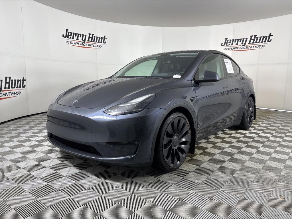 used 2021 Tesla Model Y car, priced at $28,400