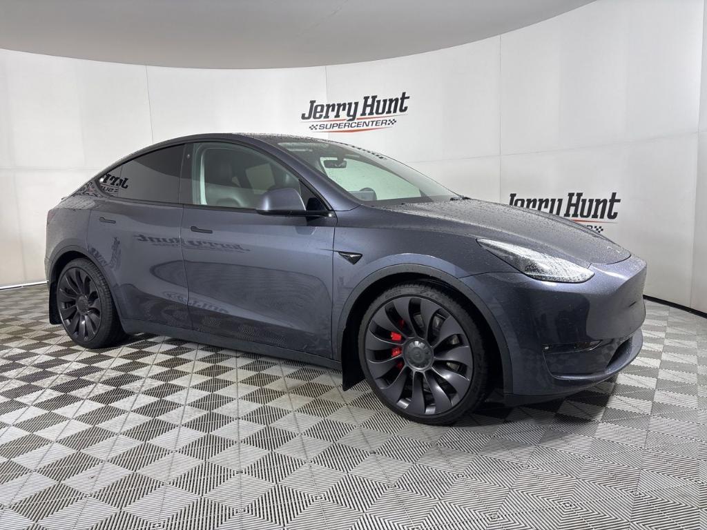 used 2021 Tesla Model Y car, priced at $28,400