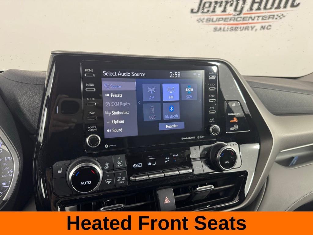 used 2022 Toyota Highlander car, priced at $33,000