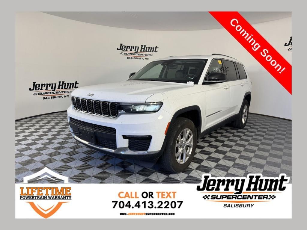 used 2021 Jeep Grand Cherokee L car, priced at $28,978
