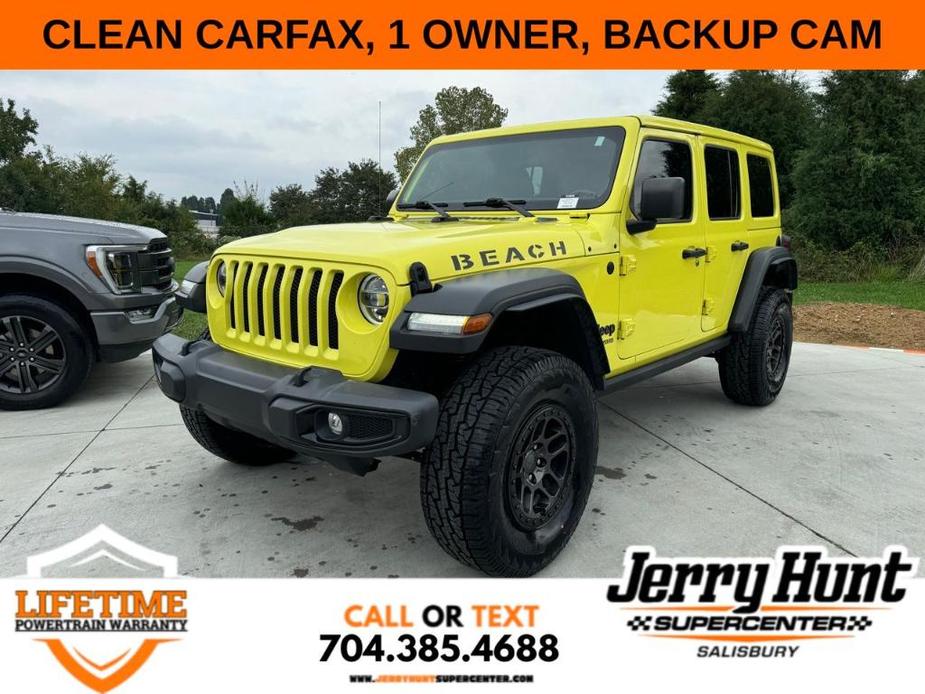 used 2022 Jeep Wrangler Unlimited car, priced at $35,500