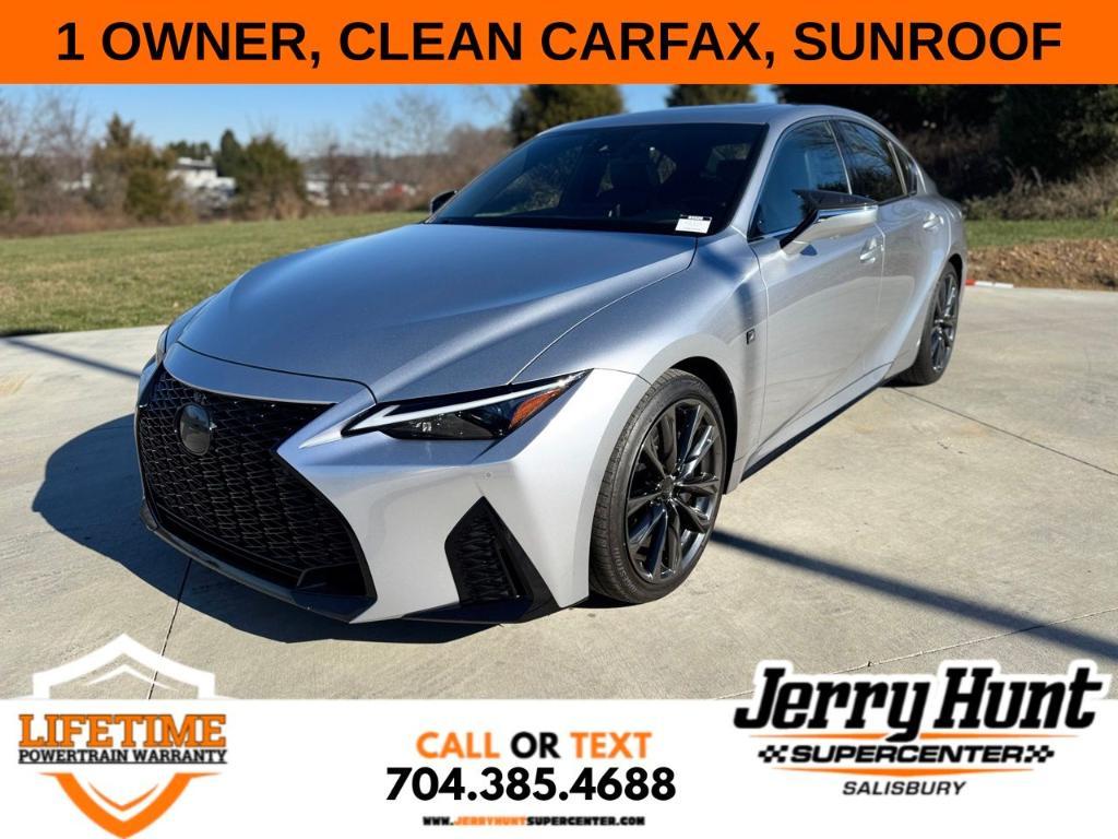 used 2023 Lexus IS 350 car, priced at $43,988