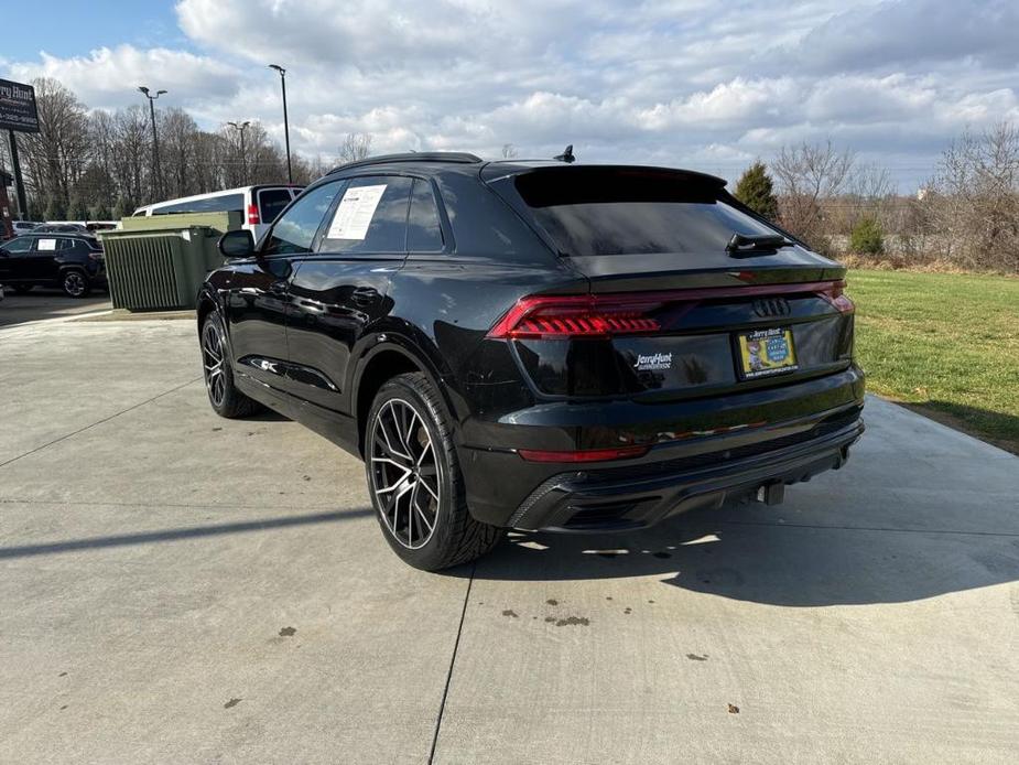 used 2023 Audi Q8 car, priced at $52,500