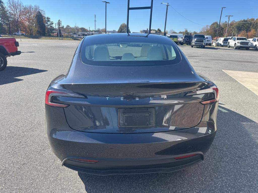 used 2025 Tesla Model 3 car, priced at $34,500