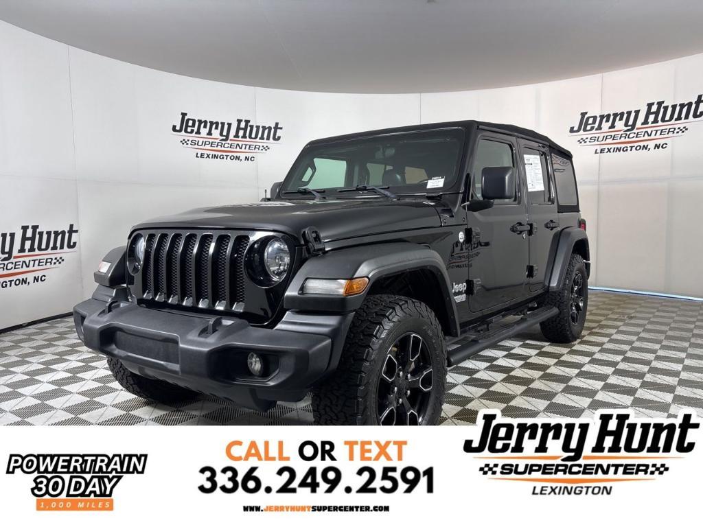 used 2019 Jeep Wrangler Unlimited car, priced at $22,425