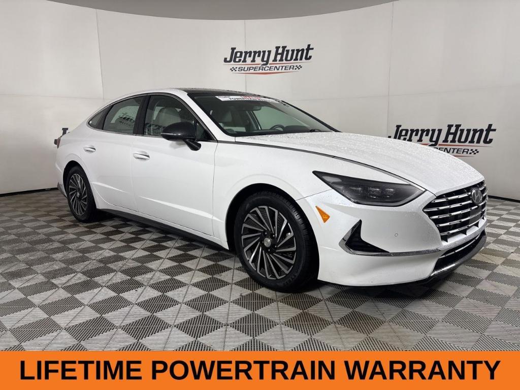 used 2021 Hyundai Sonata Hybrid car, priced at $23,200