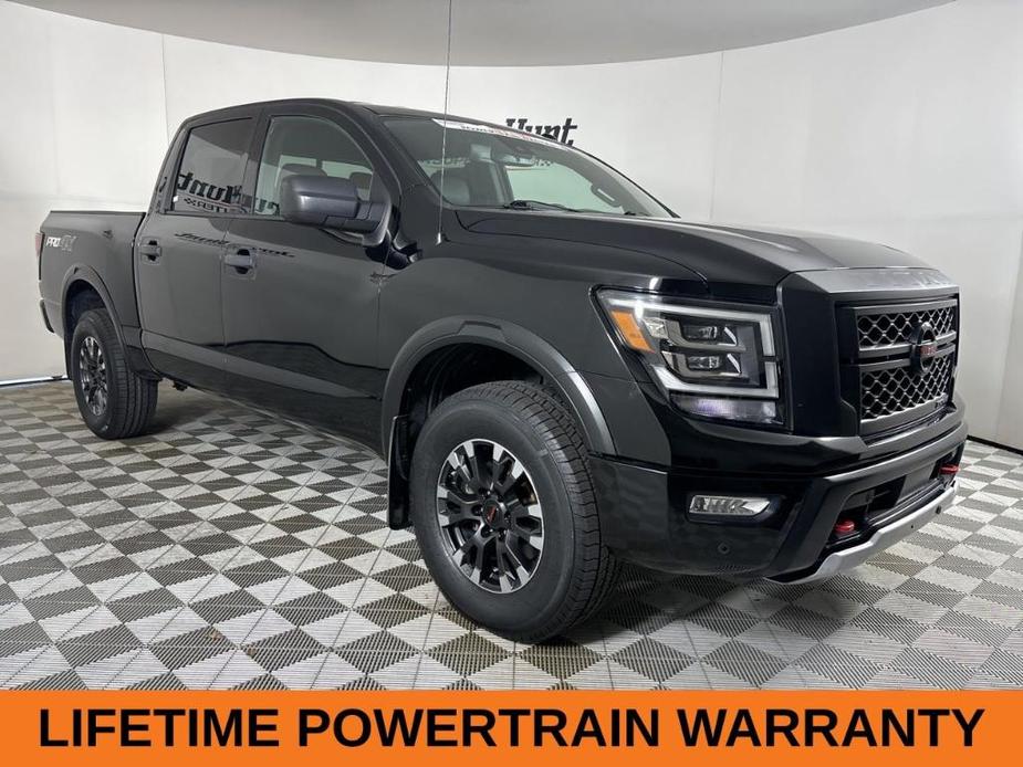 used 2021 Nissan Titan car, priced at $36,200