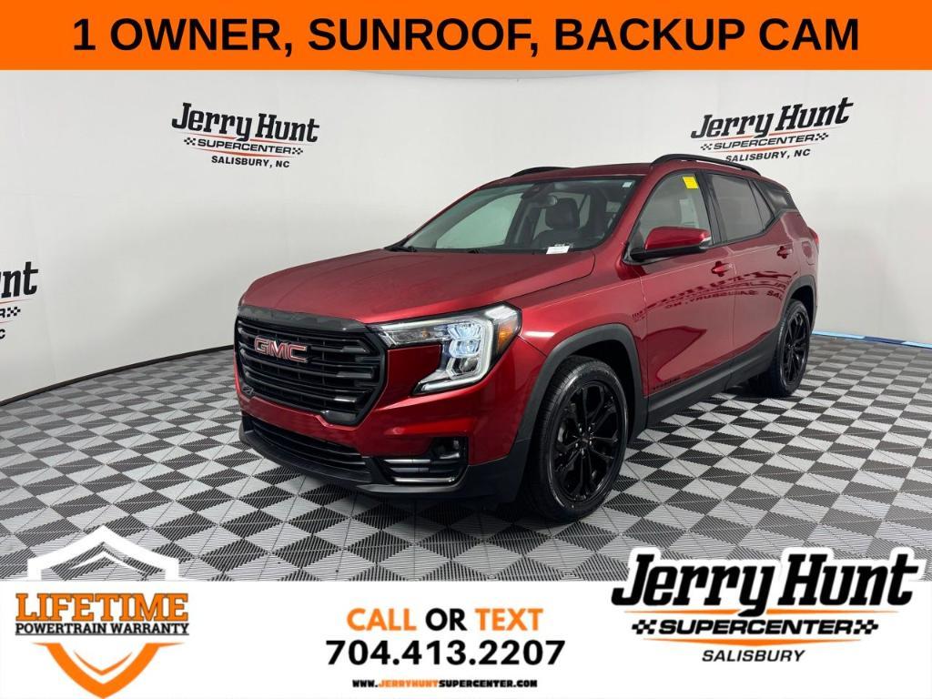 used 2022 GMC Terrain car, priced at $23,600