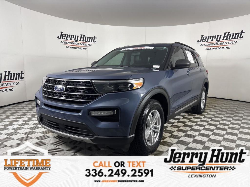 used 2021 Ford Explorer car, priced at $25,455