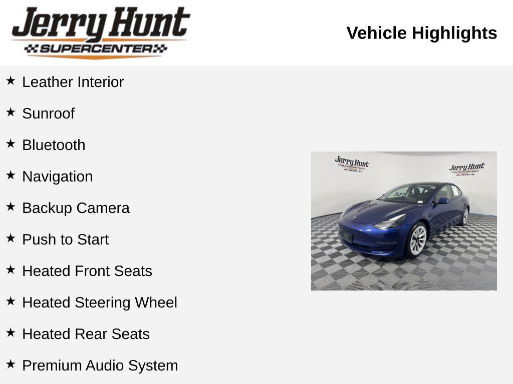 used 2021 Tesla Model 3 car, priced at $25,334