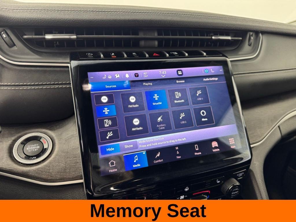 used 2022 Jeep Grand Cherokee L car, priced at $29,943