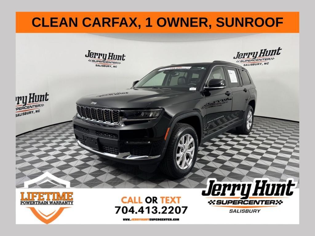 used 2022 Jeep Grand Cherokee L car, priced at $29,943