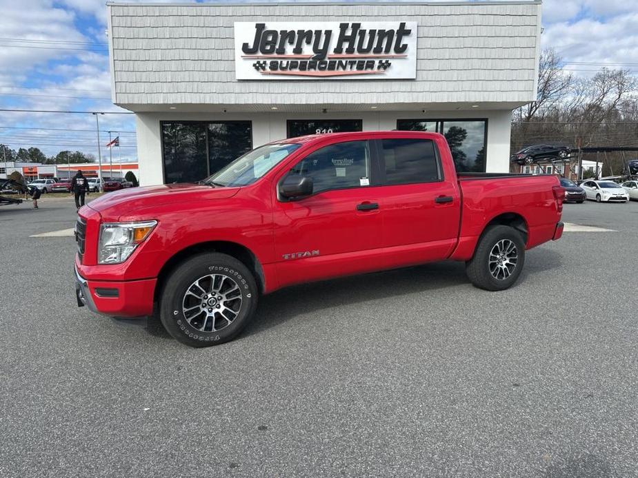 used 2022 Nissan Titan car, priced at $30,299