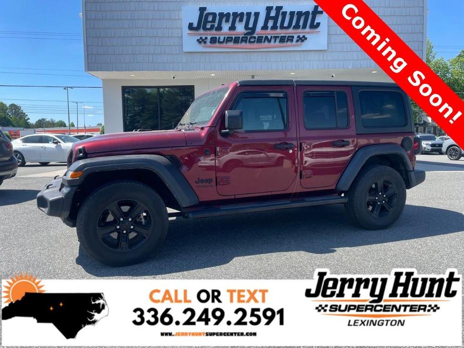 used 2021 Jeep Wrangler Unlimited car, priced at $31,799