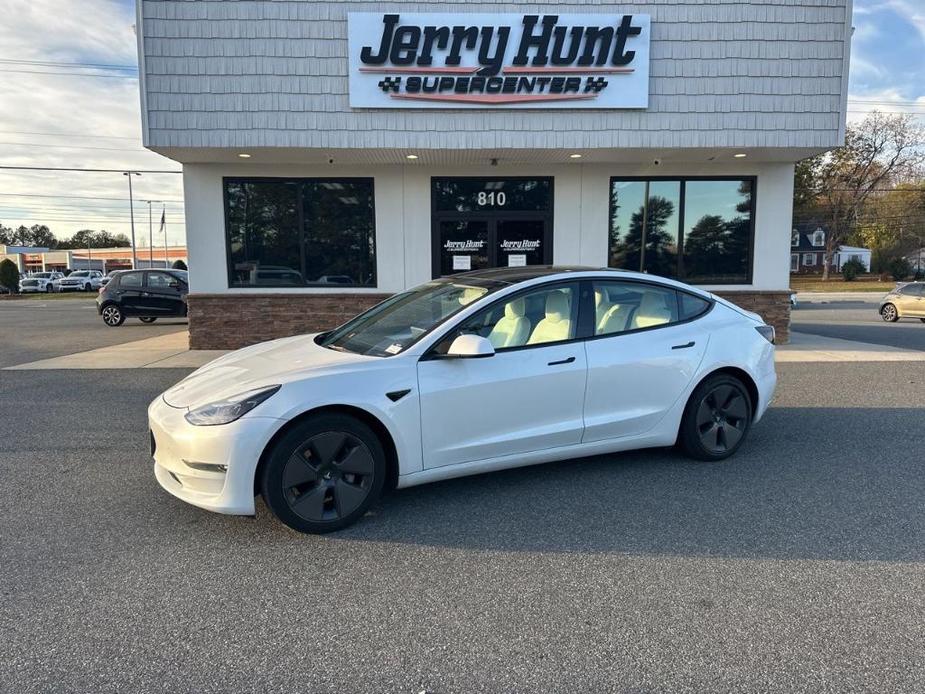 used 2022 Tesla Model 3 car, priced at $28,565