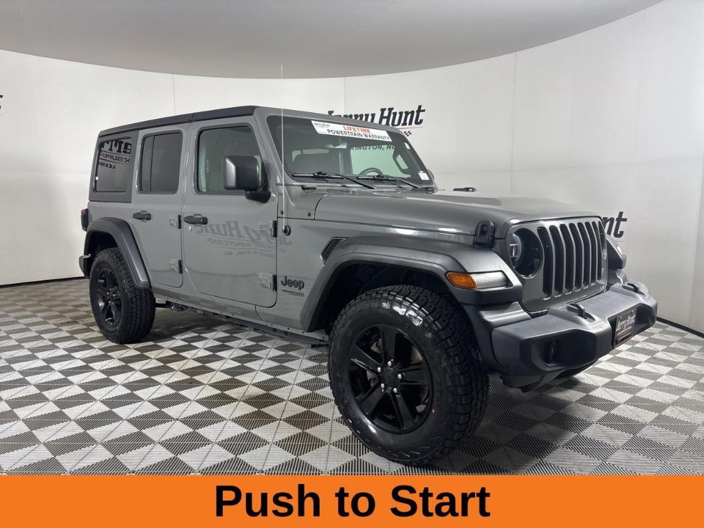 used 2021 Jeep Wrangler Unlimited car, priced at $31,499