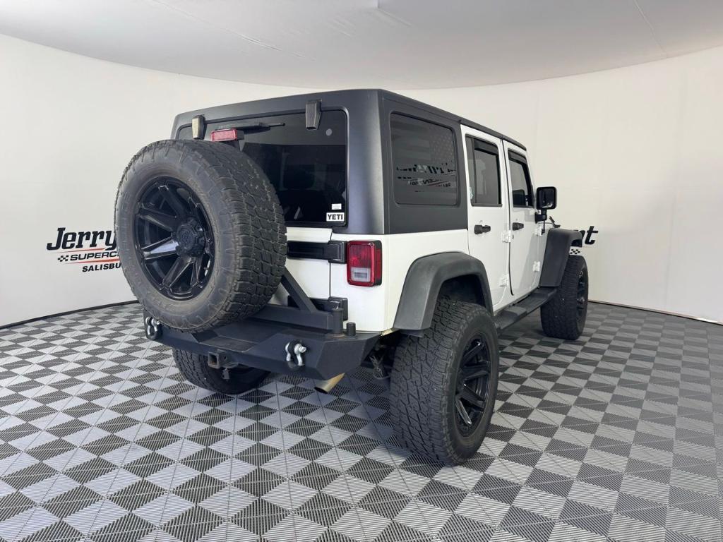 used 2016 Jeep Wrangler Unlimited car, priced at $16,588