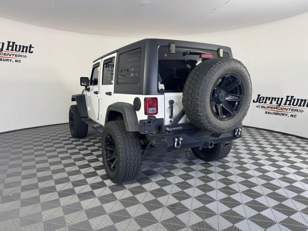 used 2016 Jeep Wrangler Unlimited car, priced at $16,588