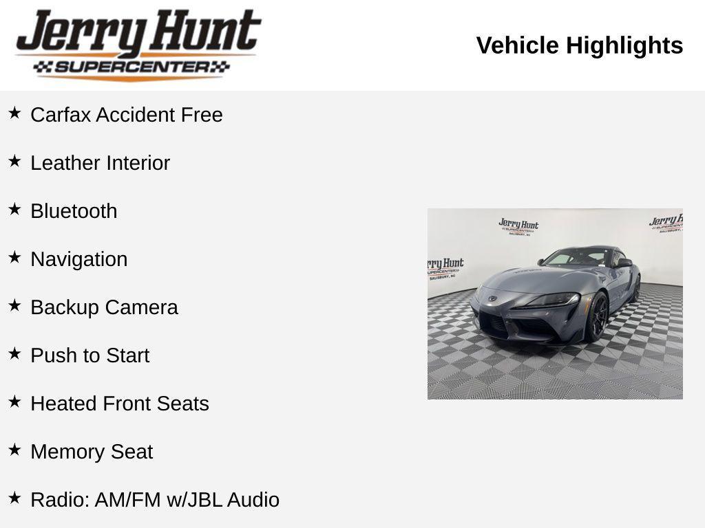 used 2023 Toyota Supra car, priced at $62,500