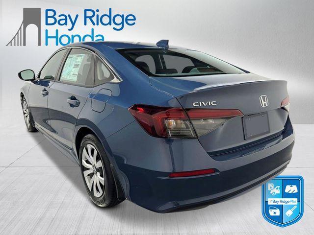 new 2025 Honda Civic car, priced at $25,800