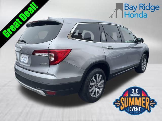 used 2021 Honda Pilot car, priced at $26,555