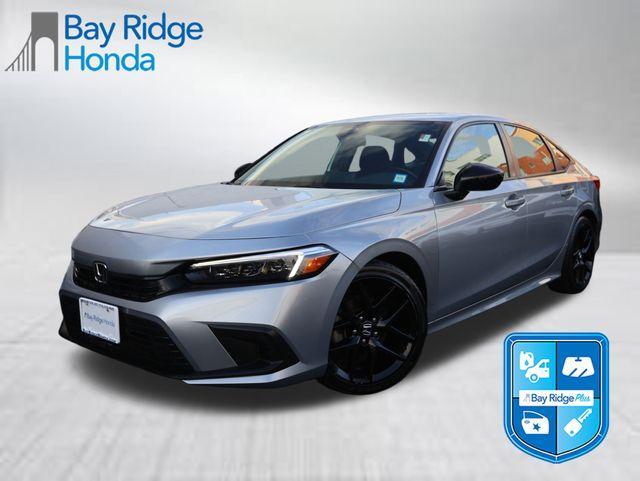 used 2022 Honda Civic car, priced at $21,495