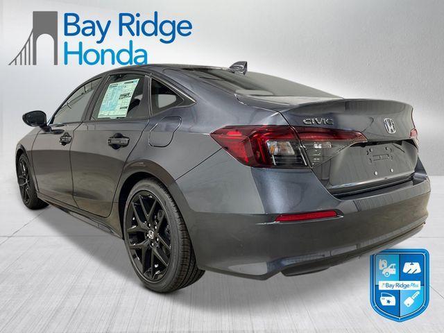 new 2025 Honda Civic car, priced at $27,345