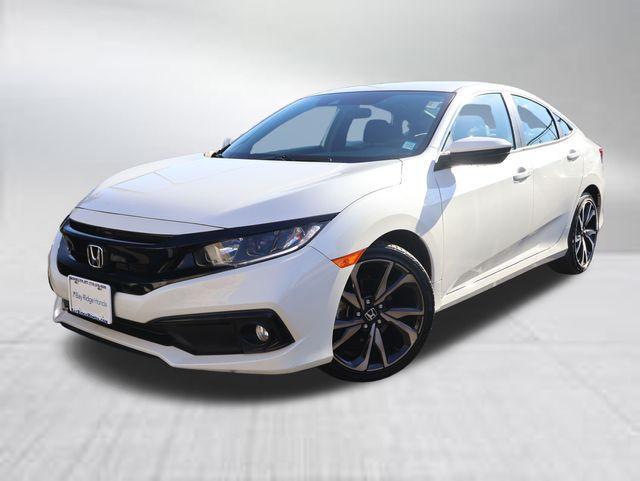 used 2021 Honda Civic car, priced at $19,845