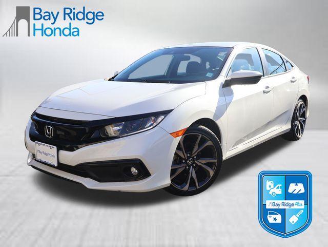 used 2021 Honda Civic car, priced at $20,945