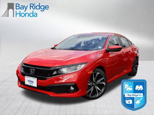 used 2019 Honda Civic car, priced at $19,845