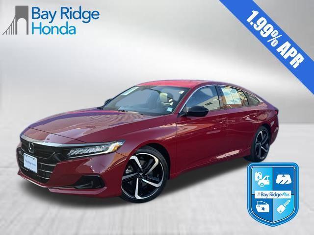 used 2022 Honda Accord car, priced at $22,945