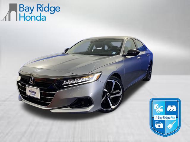 used 2022 Honda Accord car, priced at $23,495