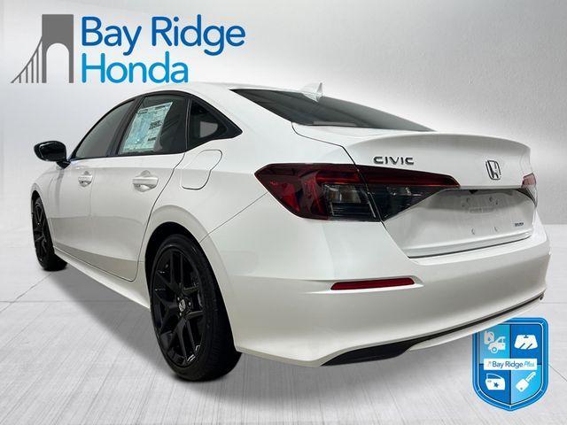 new 2025 Honda Civic Hybrid car, priced at $30,300