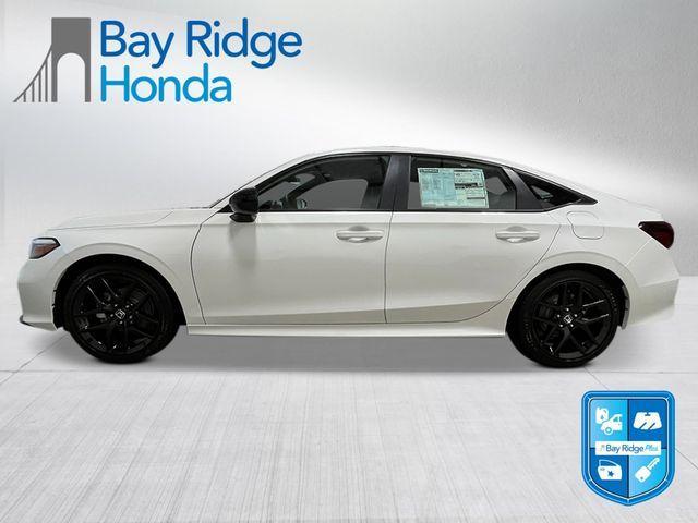 new 2025 Honda Civic Hybrid car, priced at $30,300